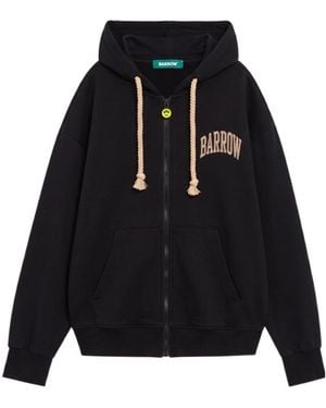 Barrow Printed Full-Zip Sweatshirt - Blue