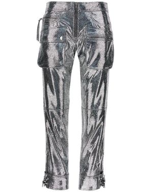 Isabel Marant Ciane Zip Detailed Trousers - Grey