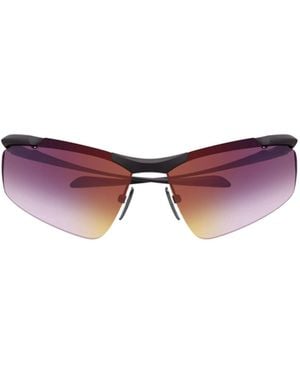 Balenciaga Eyewear Geometric Frame Sunglasses - Purple