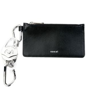 Sacai Zip Carabiner Keychain - Black