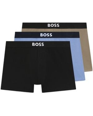 BOSS Three-Pack Of Boxer Briefs - Black