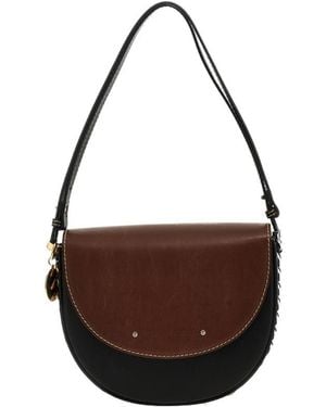 Stella McCartney 'Frayme' Medium And Long Shoulder Bag - Brown