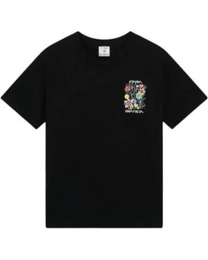 CASABLANCA Graphic Print T-Shirt - Black