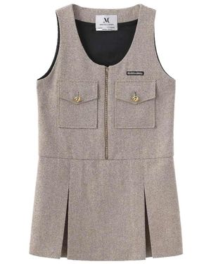 Marissa Chiara Sleeveless Dress - Grey