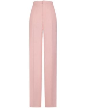 Tagliatore Pressed-Crease Tailored Pants - Pink