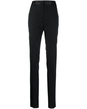 Saint Laurent Tapered Trousers - Black