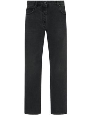 The Row Riaco Cotton Jeans - Black