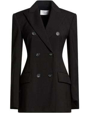 Sportmax Double Breasted Blazers - Black