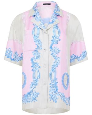 Versace Short Sleeve Shirt - Blue
