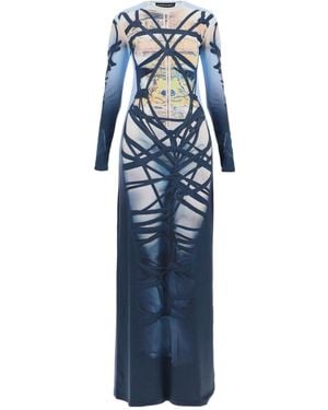 ワンピース Y/PROJECT Woman Dress Blue 104DR006 BLUEBLACK Y. Project Dresses for Women | Online Sale up to 88% off | Lyst