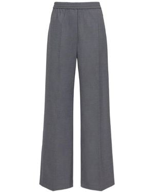 Weekend by Maxmara Batavia Tailored Pants - Gray