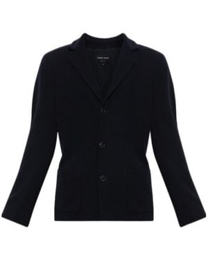 Giorgio Armani Wool Blazer - Black