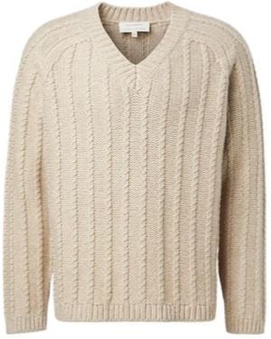 Studio Nicholson X Aaron Levine Sussex Virgin Wool Sweater - Natural