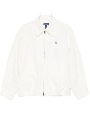 Polo Ralph Lauren Oversized Windbreaker - White