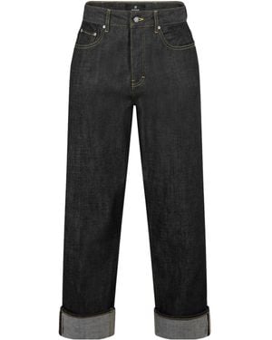 Represent Straight-Leg Jeans - Black