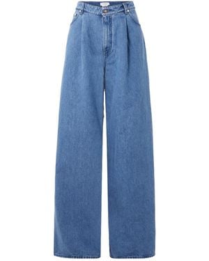 Gabriela Hearst Belt Loop Jeans - Blue