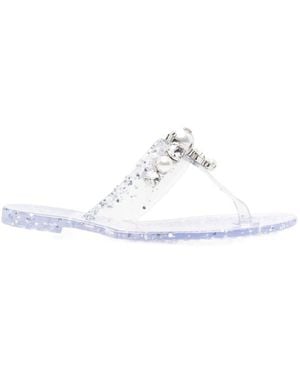 Casadei Flip-Flops Sandals - White