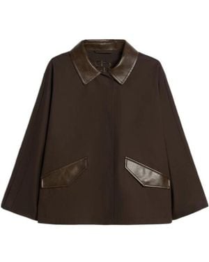 iBlues A-Line Jacket - Brown