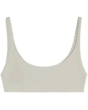 Phoebe Philo Round Neck Bikini Top - White