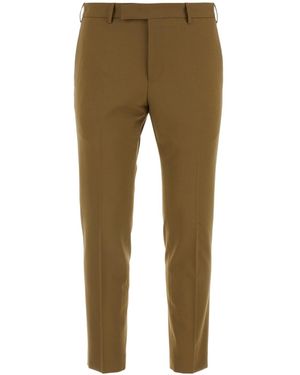 Pt Pantaloni Pt Torino Tailored Trousers - Green