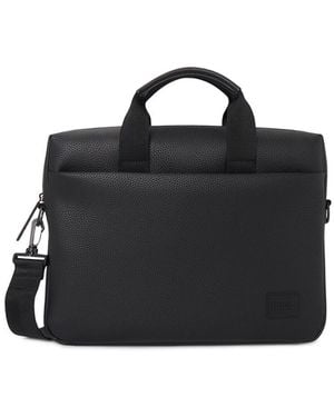 BOSS Zip-Fastening Laptop Bag - Black