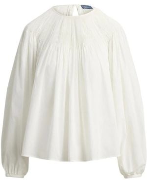 Ralph Lauren Long-Sleeved Cover-Up - White