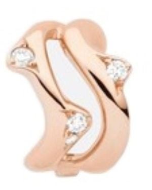 Dior Bois De Rose Ear Cuff - White