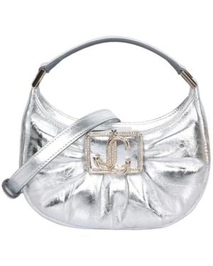 Jimmy Choo Edie Hobo Mini Bag - White