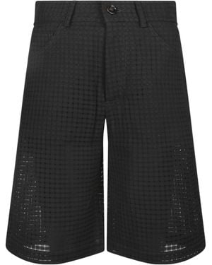 Séfr Belt Loop Shorts - Black
