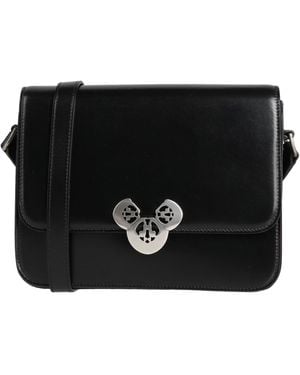 Isabel Marant Medium-Sized Leather Shoulder Bag - Black