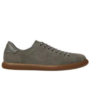 Camper Nubuck And Leather Trainers For - Green