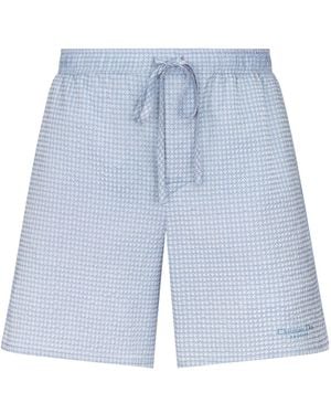 Dior Shorts With Christian Couture Embroidery - Blue