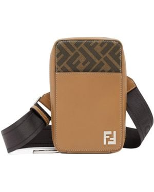 Fendi Ff Squared Phone Case - Green