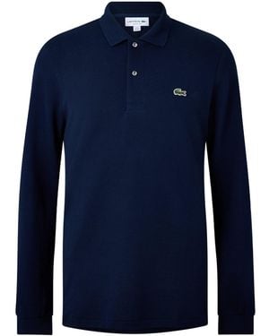 Lacoste Solidcolor Longsleeve Polo Shirt - Blue
