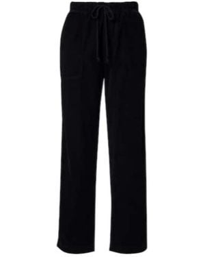 Velvet By Graham & Spencer Cotton Corduroy Trousers - Black