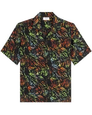 Celine Hawaiian Shirt With Print - Green
