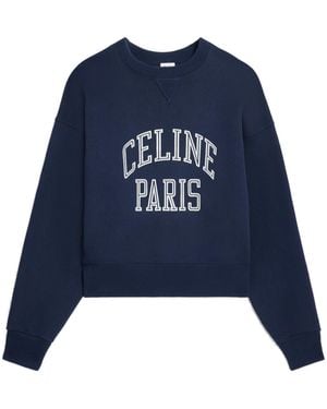 Celine Loose Sweatshirt - Blue