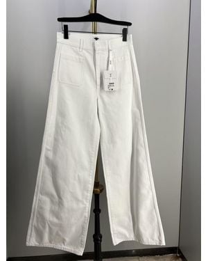 Dior Straight Jeans - White