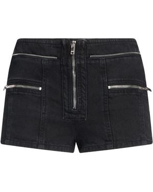 Isabel Marant Denim Shorts - Black