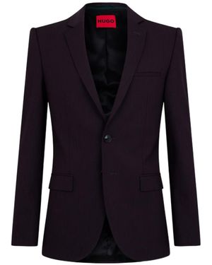 BOSS Single Breasted Blazer - Blue