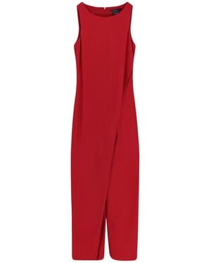 Max Mara Sleeveless Jumpsuit - Red
