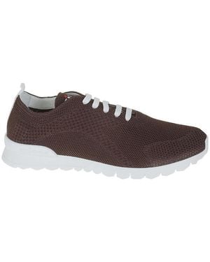 Kiton Logo Low-Cut Casual Shoes - Brown