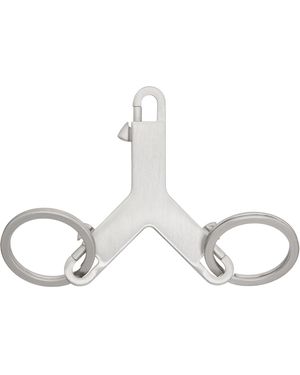 Rick Owens Hollywood Small Cerberus Keychain - Black