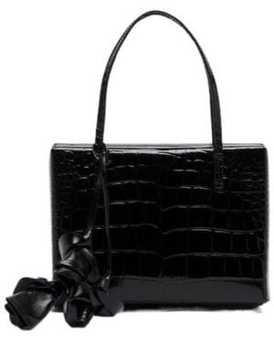 Magda Butrym Barbara Medium Leather Shoulder Bag - Black