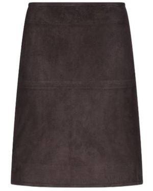 Loulou de Saison Engel Pencil Skirt - Brown