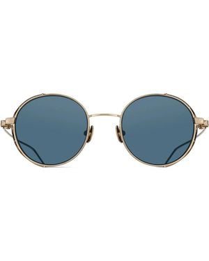 Matsuda Round-Frame Sunglasses - Blue