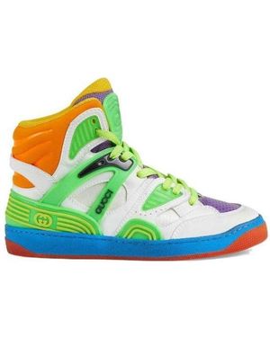 Gucci Basket Sneakers - Green