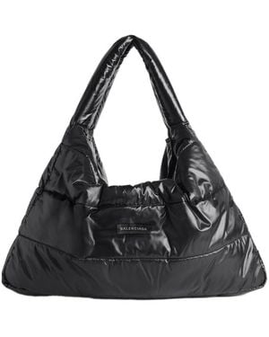 Balenciaga Quilted Shoulder Bag - Black
