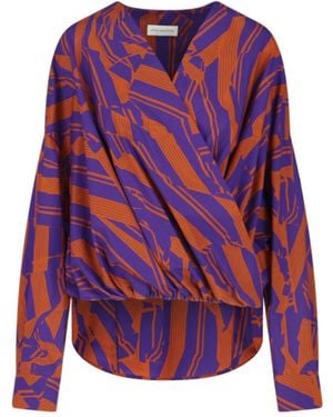 Dries Van Noten Printed Shirt - Red
