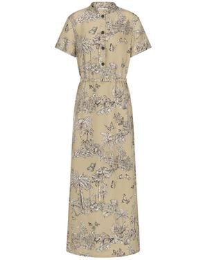 Dior Iviera Long Shirtdress - Natural